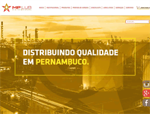 Tablet Screenshot of mplub.com.br